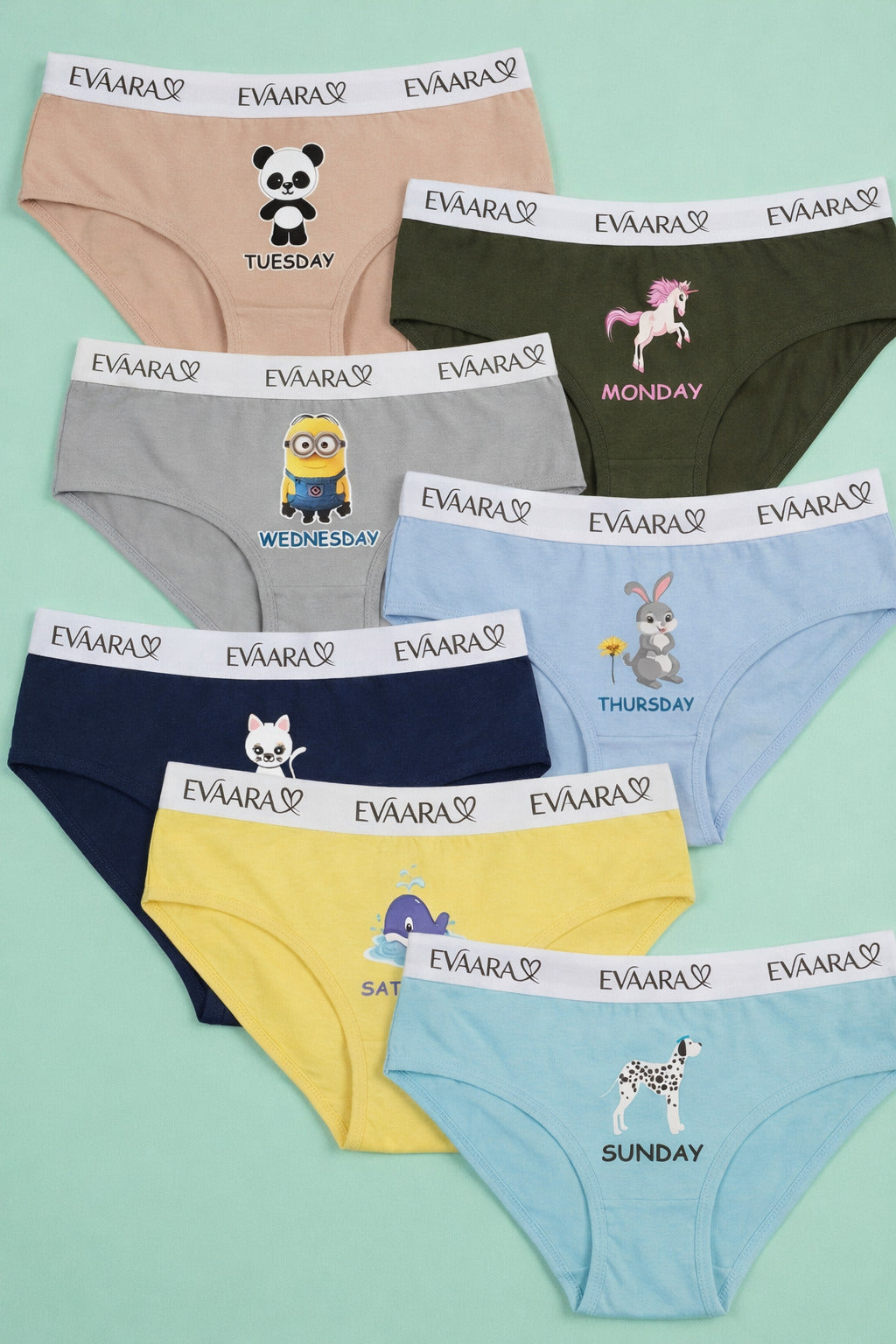 Comfort Fit Cotton Bikini Panty – Soft Stretch Everyday Brief Friday