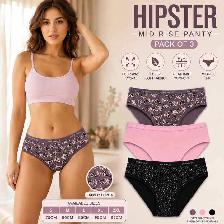 Soft Comfort Cotton Bikini Panty for Women (Everyday Wear)