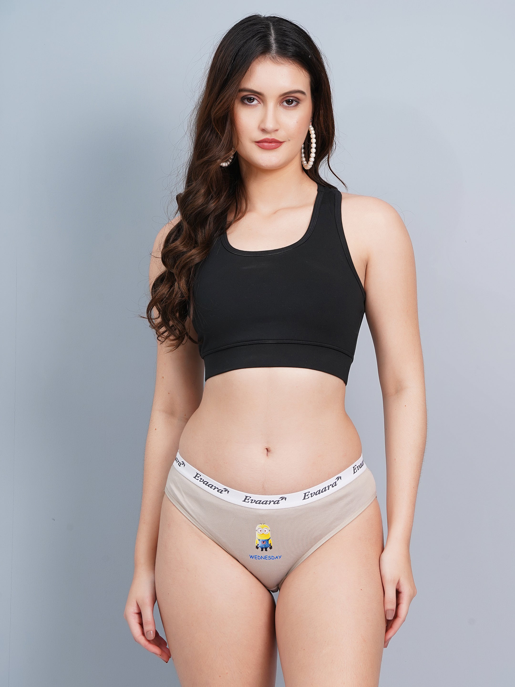 Comfort Fit Cotton Bikini Panty – Soft Stretch Everyday Brief Wednesday