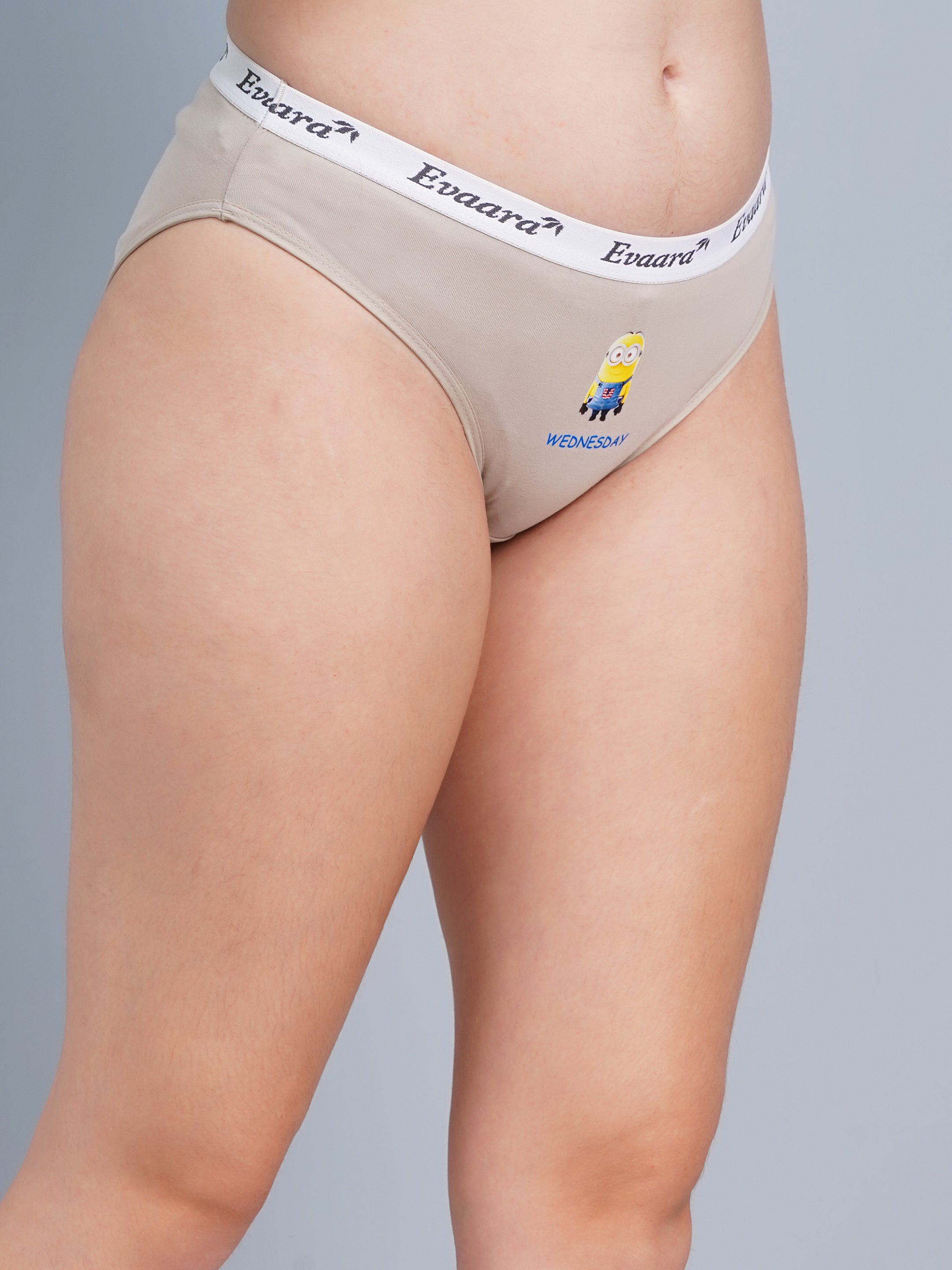 Comfort Fit Cotton Bikini Panty – Soft Stretch Everyday Brief Wednesday