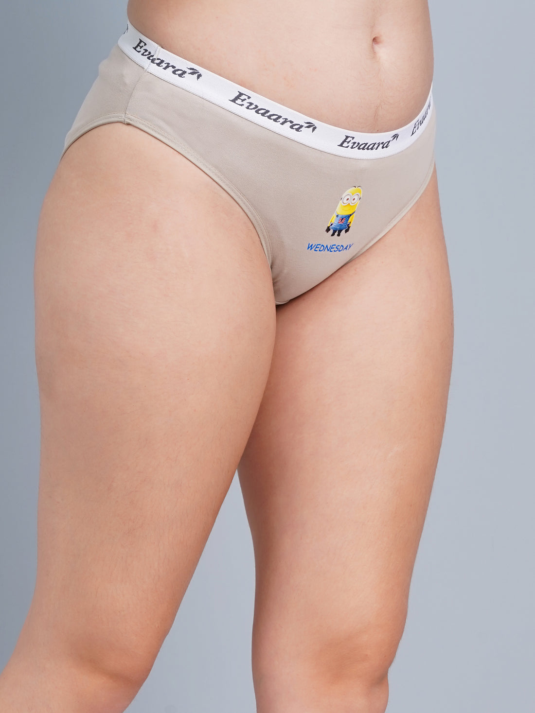 Comfort Fit Cotton Bikini Panty – Soft Stretch Everyday Brief Wednesday