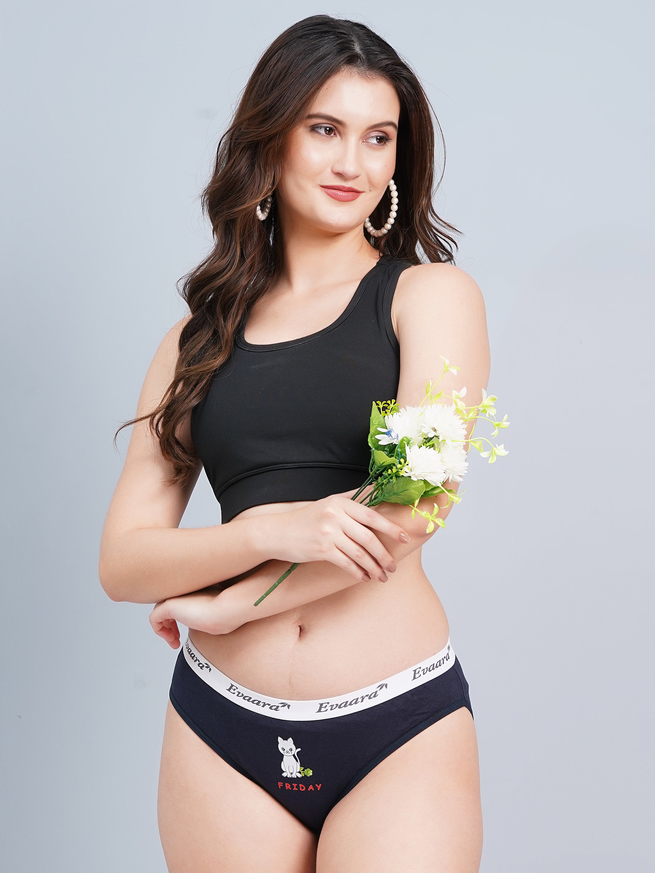 Comfort Fit Cotton Bikini Panty – Soft Stretch Everyday Brief Friday