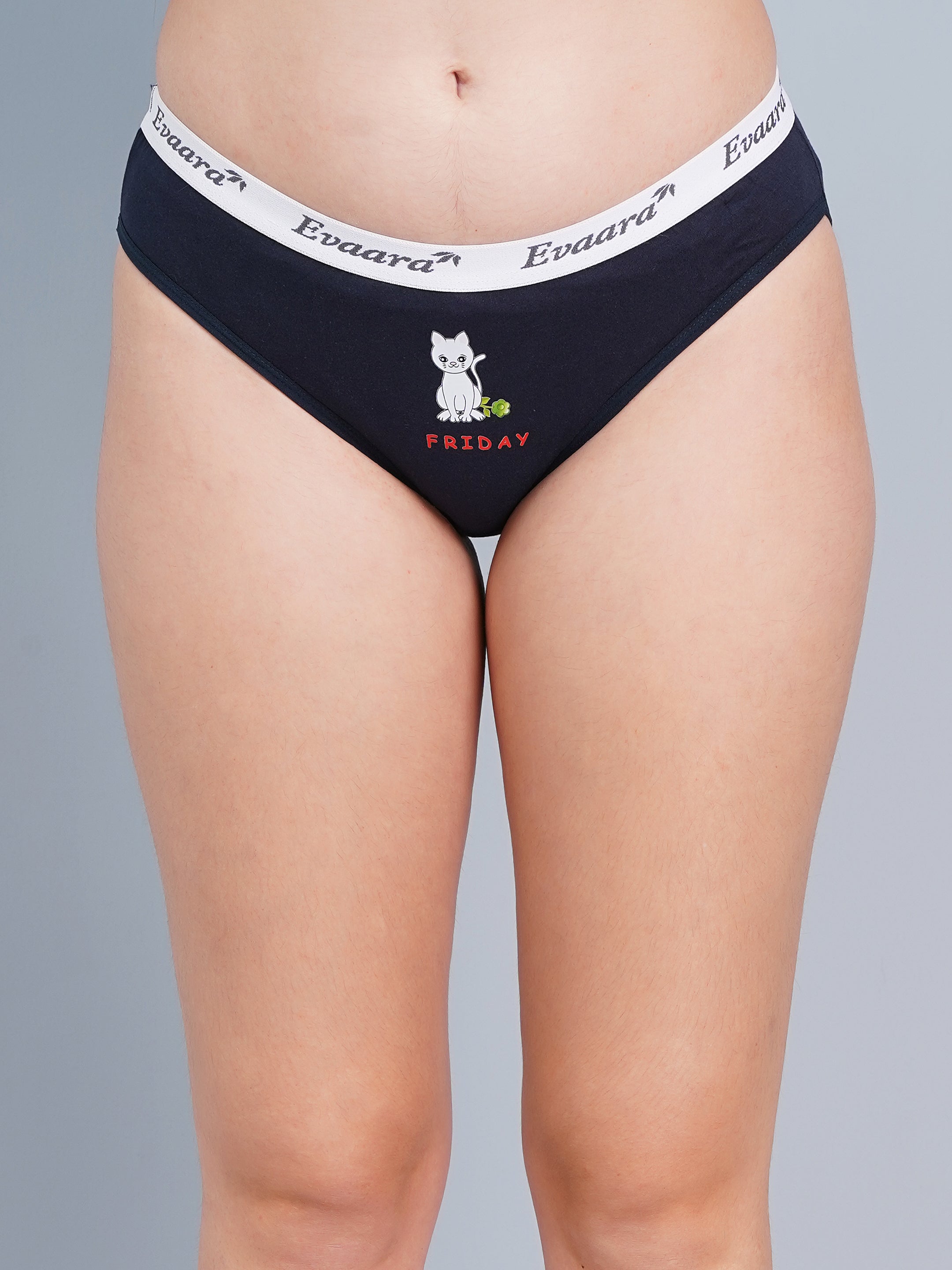 Comfort Fit Cotton Bikini Panty – Soft Stretch Everyday Brief Friday