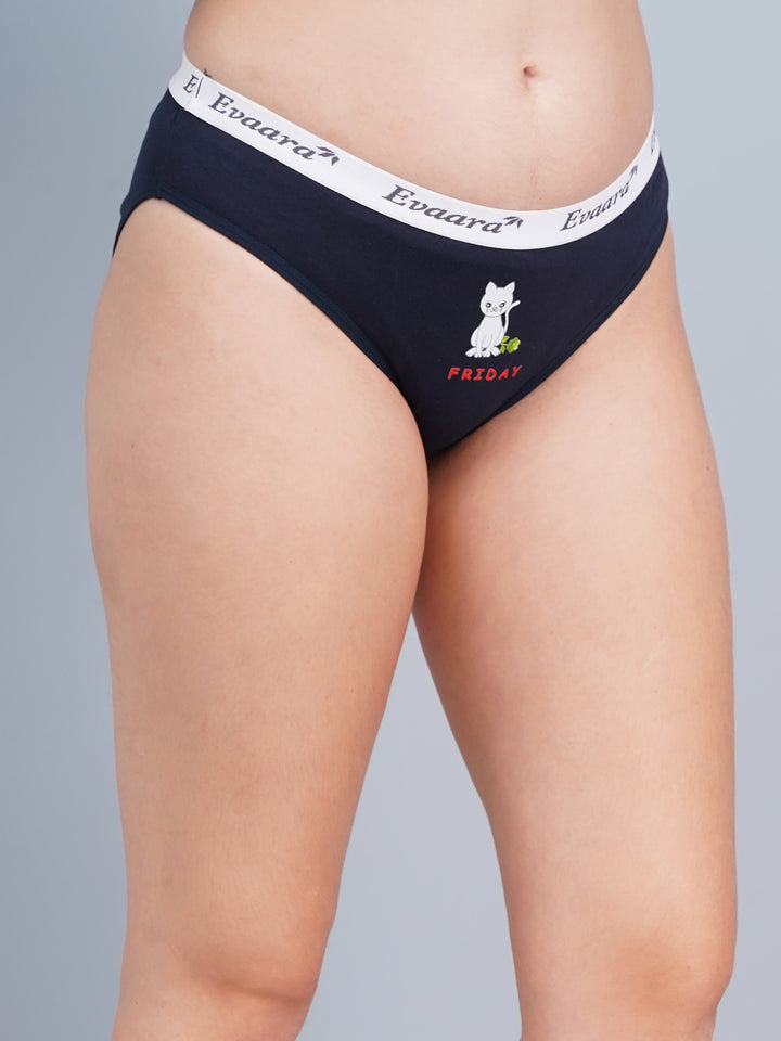 Comfort Fit Cotton Bikini Panty – Soft Stretch Everyday Brief Friday