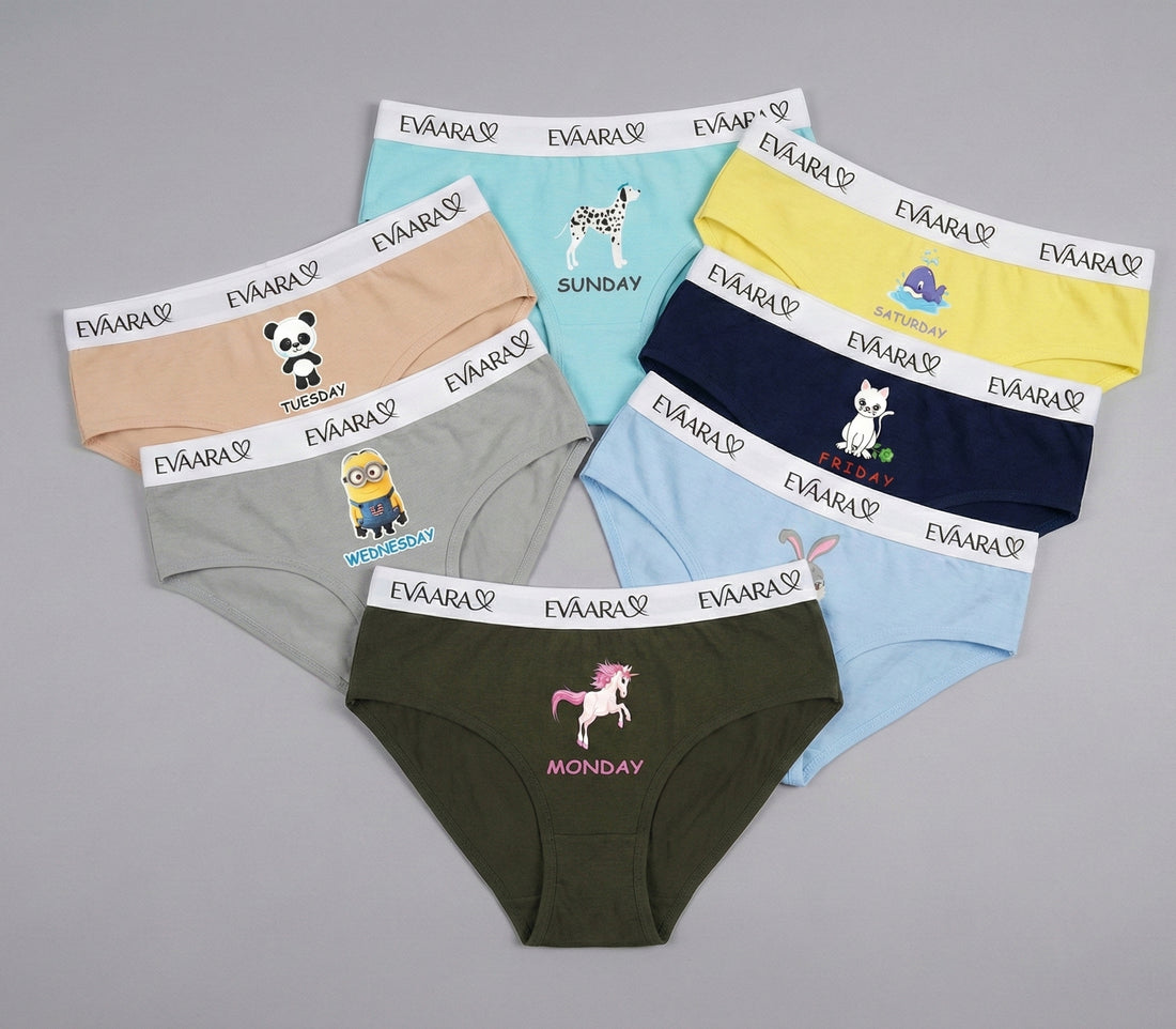 Women’s Cotton Bikini Panty Monday