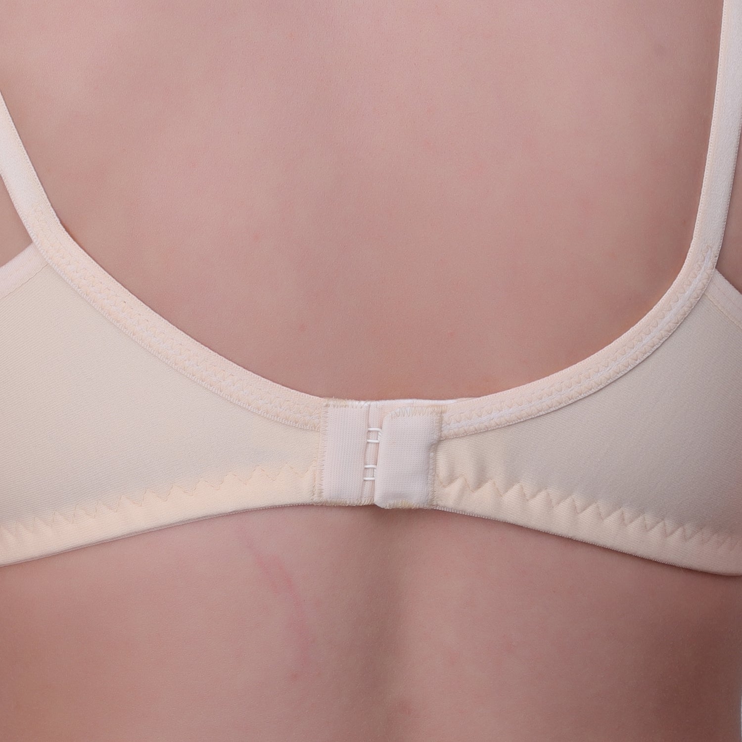 Seamless Everyday Comfort Bra – Nude Non-Padded Wire-Free Bra