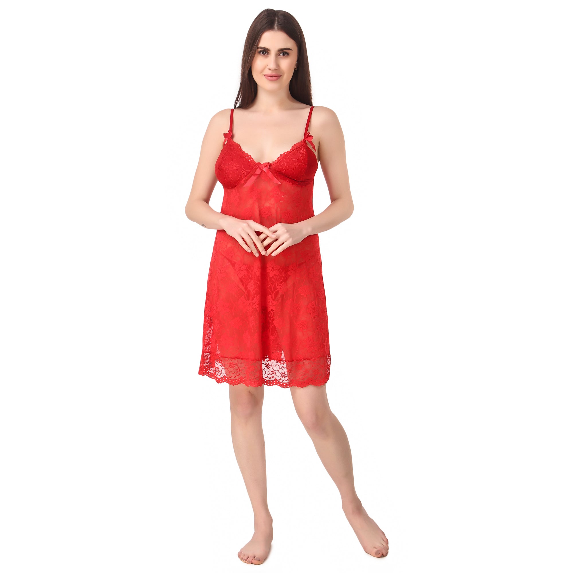 Scarlet Lace Dream Babydoll