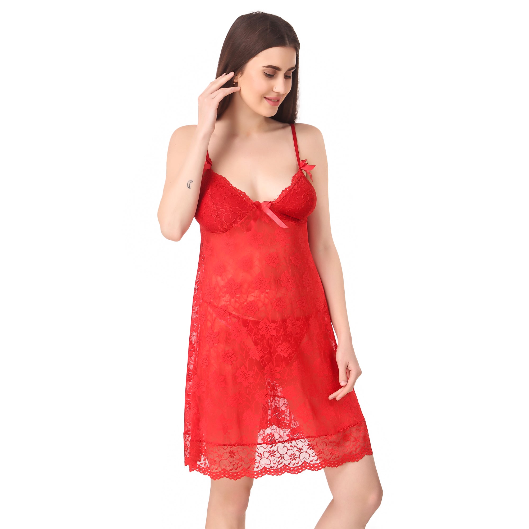 Scarlet Lace Dream Babydoll