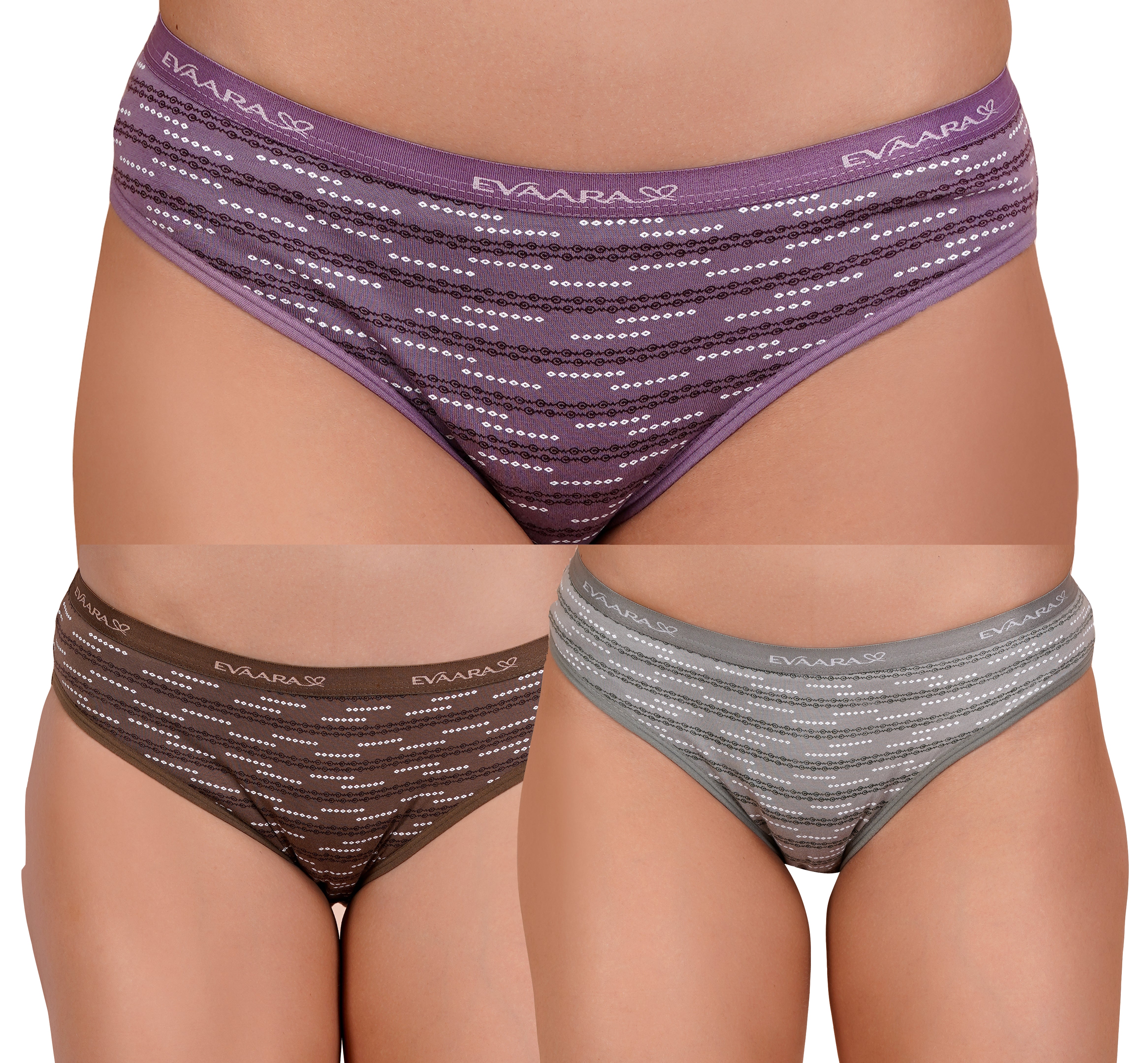 AirSoft Printed Cotton Bikini Panty