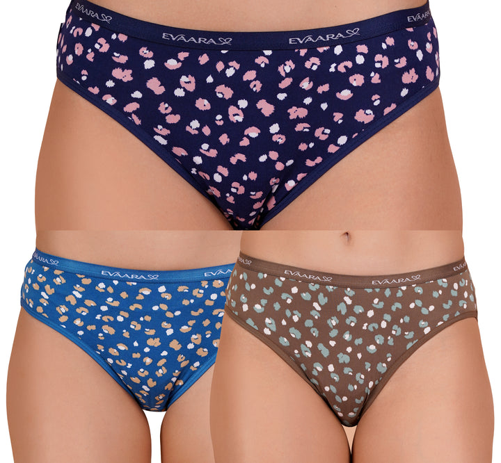 3 Pcs extra soft brief, hipster mid rise