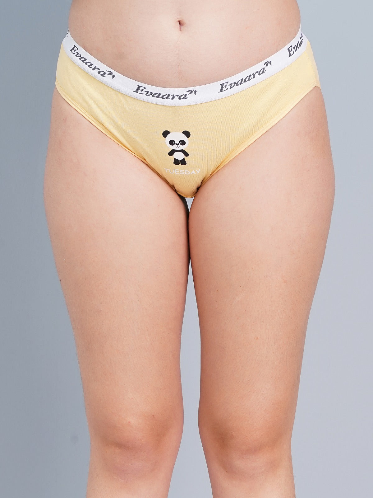 Women’s Cotton Bikini Panty – Soft Stretch Mid-Rise Underwear Tuesday
